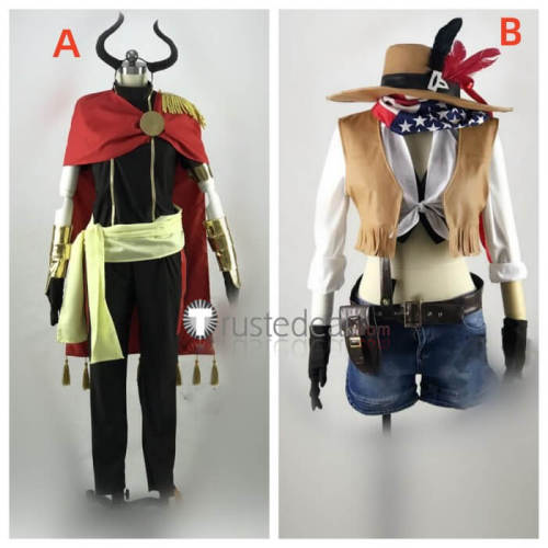 Hetalia Emily F Jones Female America Spain Antonio Fernandez Carriedo Cosplay Costumes