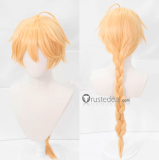Genshin Impact Amber Venti Traveler Aether Lumine Kong Ying Noelle Klee Blonde Purple Brown Cosplay Wigs