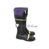 The Eminence in Shadow Cid Kageno Shadow Claire Alexia Midgar Alpha  Black Cosplay Shoes Boots