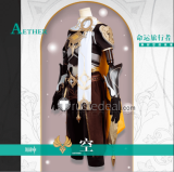 Genshin Impact Traveler Aether Lumine Sora Hotaru Kong Ying Cosplay Costume Custom Size