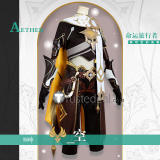 Genshin Impact Traveler Aether Lumine Sora Hotaru Kong Ying Cosplay Costume Custom Size