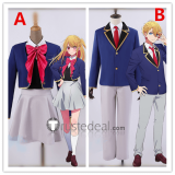 Oshi no Ko My Star Their Idol's Children Ai Hoshino Ruby Kana Arima Aquamarine Aqua Uniform Cosplay Costume 2