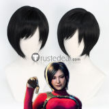 Resident Evil 4 Remake Ada Wong Ashley Graham Leon Scott Kennedy Black Brown Cosplay Wig