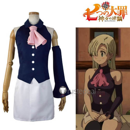 Nanatsu no Taizai The Seven Deadly Sins Wrath of the Gods Elizabeth Liones Cosplay Costume