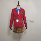 Mob Psycho 100 Arataka Reigen Mob Female Red Girl Uniform Cosplay Costume