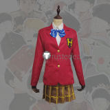 Mob Psycho 100 Arataka Reigen Mob Female Red Girl Uniform Cosplay Costume