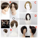 Resident Evil Leon Scott Kennedy Jill Valentine Piers Nivans Cosplay Wig