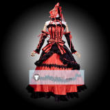 Date A Live Kurumi Tokisaki Gothic Lolita Cosplay Costume
