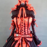 Date A Live Kurumi Tokisaki Gothic Lolita Cosplay Costume 2