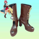 Atelier Sophie The Alchemist of the Mysterious Book Sophie Neuenmuller Monika Ellmenreich Tess Heitzmann Cosplay Shoes Boots