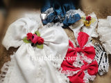 Touhou Project Chen Lolita Red Dress Cosplay Costume