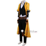 BLAZBLUE Yuuki Terumi Yellow Coat Cosplay Costume 2