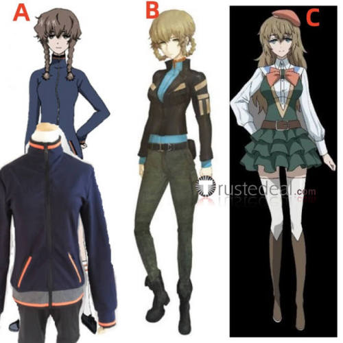 Steins Gate 0 Suzuha Amane Yuki Amane Cosplay Costume