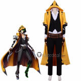 BLAZBLUE Yuuki Terumi Yellow Coat Cosplay Costume 2