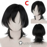 Buddy Daddies Rei Suwa Black Cosplay Wig