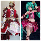Vocaloid Hatsune Miku Project Diva Romeo and Cinderella Vintage Lolita Dress Luxurious Cosplay Costume