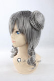 Vocaloid Yowane Haku White Silver Grey Cosplay Wig