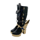 Genshin Impact Il Dottore Zandik The Doctor Beelzebul Raiden Ei Shogun Boss Cosplay Shoes Boots