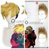 Trigun Vash the Stampede Blonde Spiky Styled Cosplay Wig