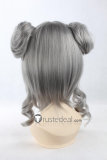 Vocaloid Yowane Haku White Silver Grey Cosplay Wig