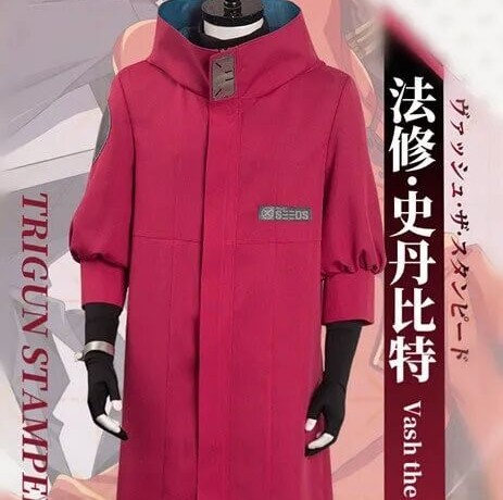 Trigun Stampede Vash the Stampede Pink Cosplay Costume