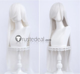 Vocaloid Yowane Haku White Silver Grey Cosplay Wig