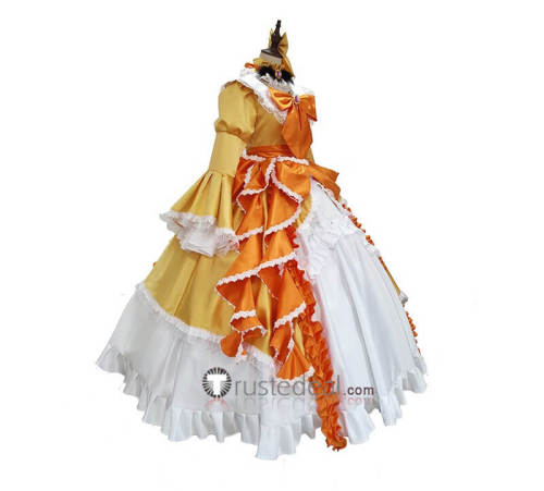 Vocaloid Kagamine Rin Daughter of Evil Yellow Cosplay Costume 2