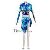 Overwatch 2 Genji Widowmaker Summer Pool Party Cosplay Costume