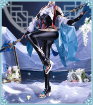 Genshin Impact Shenhe Cosplay Costume