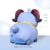Genshin Impact Hilichurl Xiao Tartaglia Duck Bird Ganyu Cosplay Green Plush Dolls Keychain Accessories