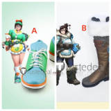 Overwatch Soldier Mei Honeydew Cosplay Boots Shoes