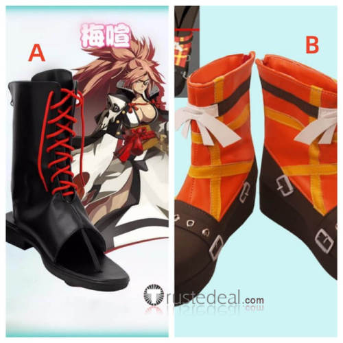 Guilty Gear Delilah Baiken Cosplay Shoes Boots
