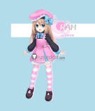 Hyperdimension Neptunia Mk2 White Sisters Ram Rom Cosplay Costumes