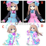 Hyperdimension Neptunia Mk2 White Sisters Ram Rom Cosplay Costumes