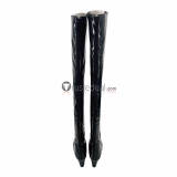 One Punch Man Fubuki Black Cosplay Shoes Boots