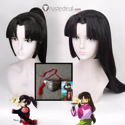 Inuyasha Sango Mask Cosplay Wig Props