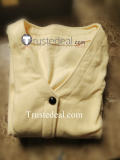 Kimi to Kanojo to Kanojo no Koi Mukou Aoi Miyuki Sone White Black School Uniform Yellow Cardigan Cosplay Costume
