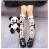 Yidhra Lolita ~Flower Wedding Night Butterfly Leggings Tights Lolita Socks