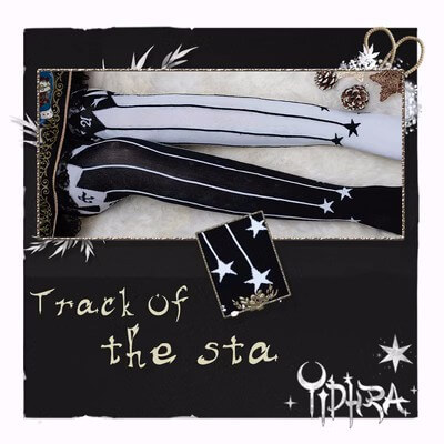 Yidhra Lolita ~Cello In the Stars~Track of the Star~ Lolita Socks