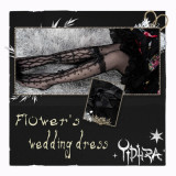 Yidhra Lolita ~Flower Wedding Night Butterfly Leggings Tights Lolita Socks