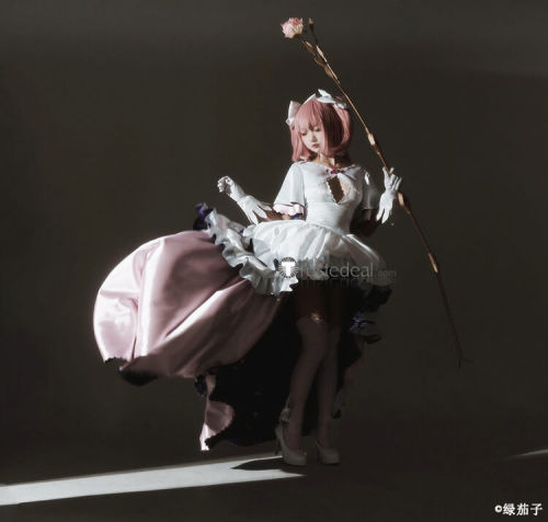 Puella Magi Madoka Magica Ultimate Madoka Princess White Cosplay Costume