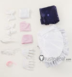 Puella Magi Madoka Magica Ultimate Madoka Princess White Cosplay Costume