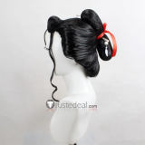 One Piece Kozuki Hiyori Nico Robin Oiran Geisha Blue Black Styled Cosplay Wig