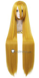 Monogatari Bakemonogatari Shinobu Oshino Blonde Yellow Cospay Wigs