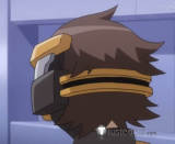 Chousoku Henkei Gyrozetter Souta Gunji a.k.a Eraser-01 Brown Styled Cosplay Wig