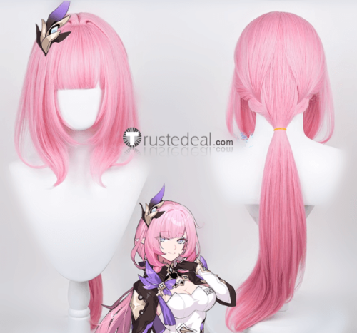 Honkai Impact 3rd Elysia Otto Apocalypse Griseo Pink Cosplay Wig