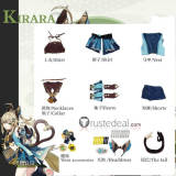 Genshin Impact Kirara Cosplay Costume