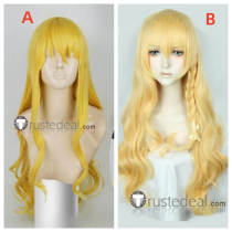 Touhou Project Kirisame Marisa Blonde Cosplay Wig
