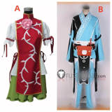 Touhou Project Morichika Rinnosuke Ibaraki Kasen Cosplay Costume