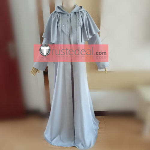 Final Fantasy XIV 14 Venat Emet-Selch Themis Hythlodaeus White Black Robes Cosplay Costumes 2
